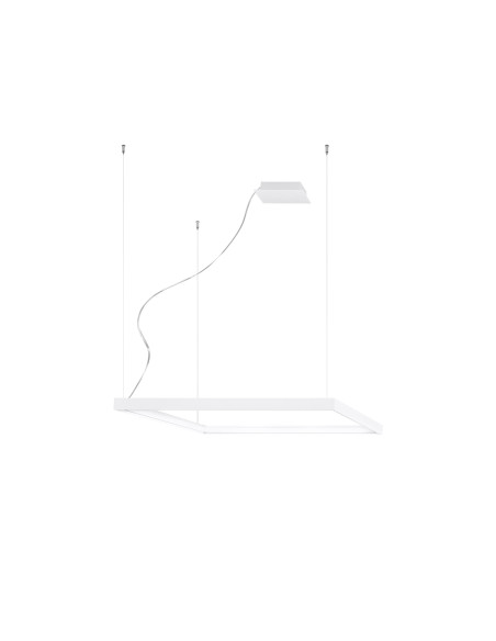 Żyrandol NELYA M biały LED 3000K