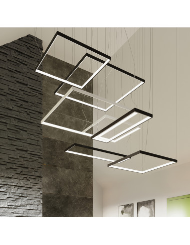 Żyrandol NELYA M biały LED 3000K