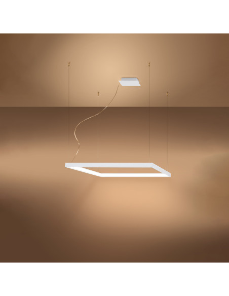 Żyrandol NELYA M biały LED 3000K