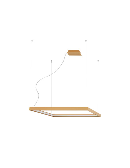 Żyrandol NELYA M złoty LED 4000K