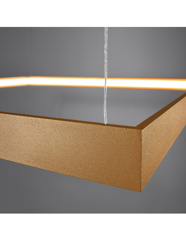 Żyrandol NELYA M złoty LED 4000K