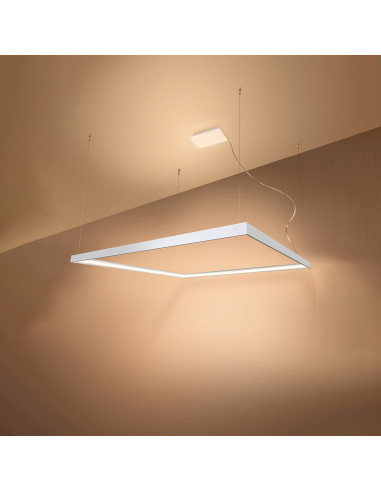 Żyrandol NELYA L biały LED 3000K