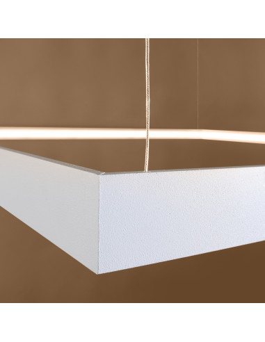 Żyrandol NELYA L biały LED 3000K