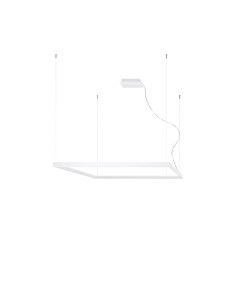 Żyrandol NELYA L biały LED 4000K