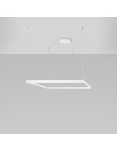 Żyrandol NELYA L biały LED 4000K