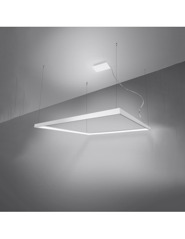 Żyrandol NELYA L biały LED 4000K