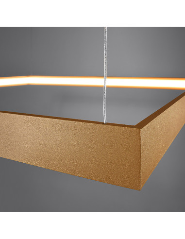 Żyrandol NELYA L złoty LED 4000K