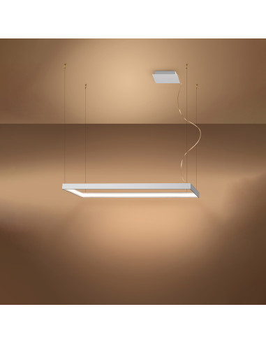 Żyrandol TUULA M biały LED 3000K