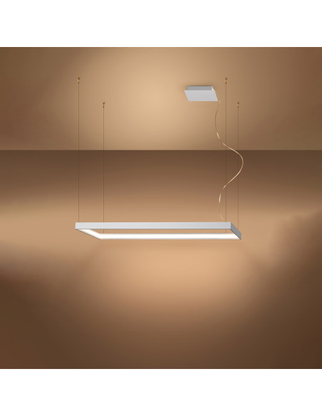 Żyrandol TUULA M biały LED 3000K