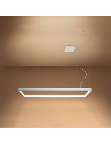 Żyrandol TUULA M biały LED 3000K