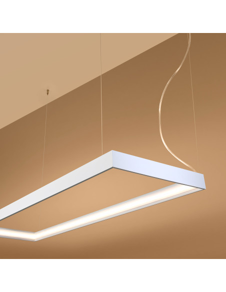 Żyrandol TUULA M biały LED 3000K