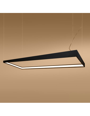 Żyrandol TUULA M czarny LED 3000K