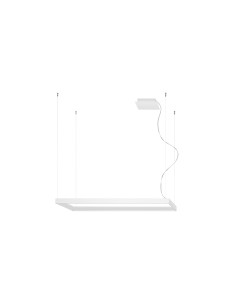 Żyrandol TUULA M biały LED 4000K