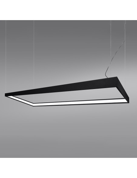 Żyrandol TUULA M czarny LED 4000K