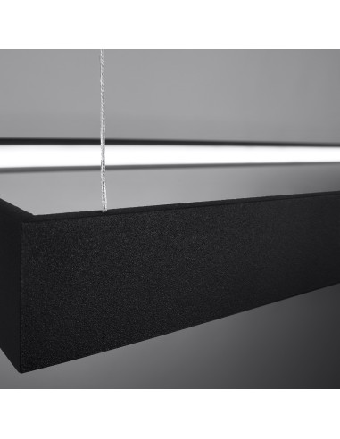 Żyrandol TUULA M czarny LED 4000K