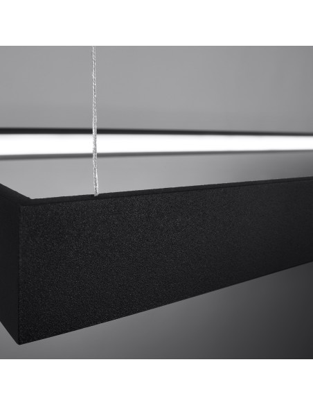 Żyrandol TUULA M czarny LED 4000K