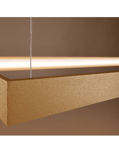 Żyrandol TUULA L złoty LED 3000K