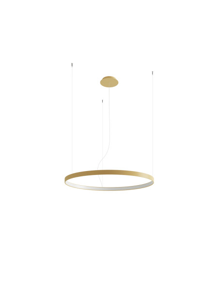 Żyrandol RIO 78 złoty LED 3000K