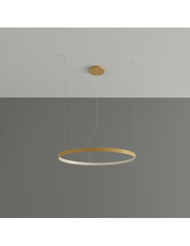 Żyrandol RIO 78 złoty LED 3000K