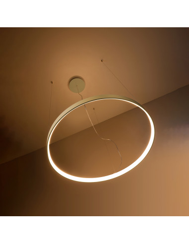 Żyrandol RIO 78 złoty LED 3000K