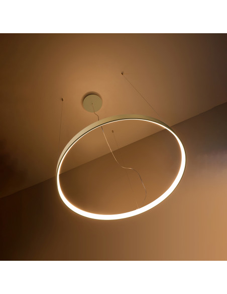 Żyrandol RIO 78 złoty LED 3000K