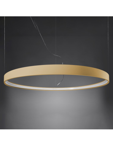 Żyrandol RIO 78 złoty LED 3000K