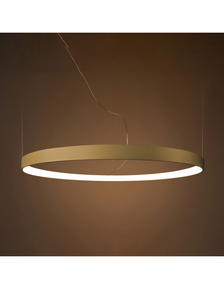 Żyrandol RIO 78 złoty LED 3000K