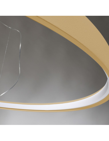 Żyrandol RIO 78 złoty LED 3000K