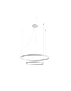 Żyrandol RIO 2 55/78 biały LED 4000K