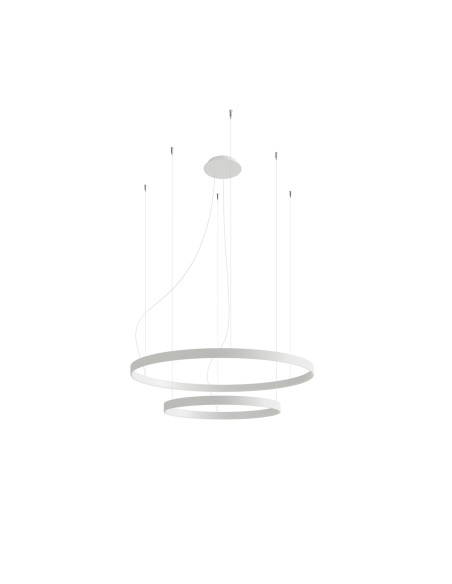 Żyrandol RIO 2 55/78 biały LED 4000K