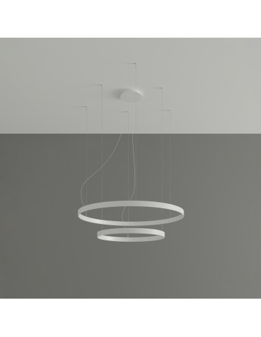 Żyrandol RIO 2 55/78 biały LED 4000K