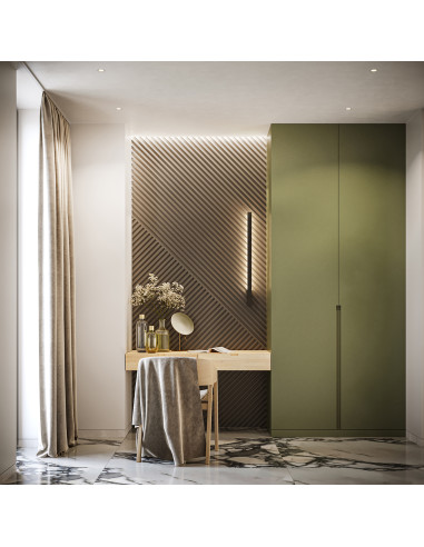 Kinkiet LAHTI M czarny LED 3000K