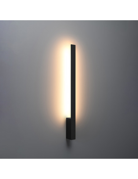 Kinkiet LAHTI M czarny LED 3000K