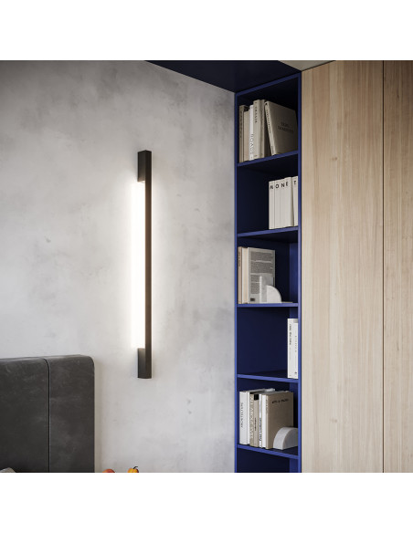 Kinkiet SAPPO M czarny LED 3000K