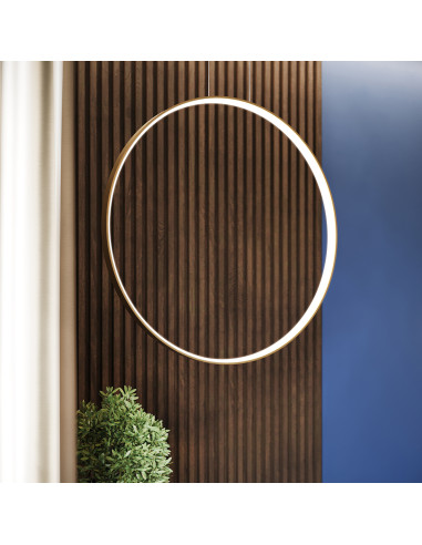 Lampa wisząca RIO 55 złota LED 3000K