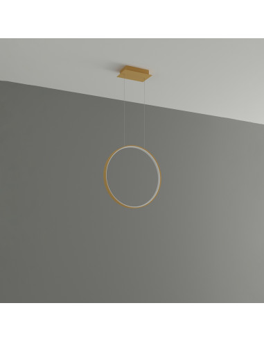 Lampa wisząca RIO 55 złota LED 3000K