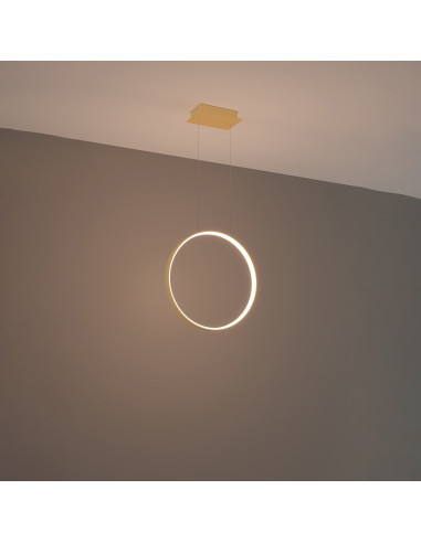 Lampa wisząca RIO 55 złota LED 3000K