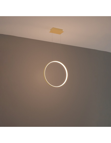 Lampa wisząca RIO 55 złota LED 3000K