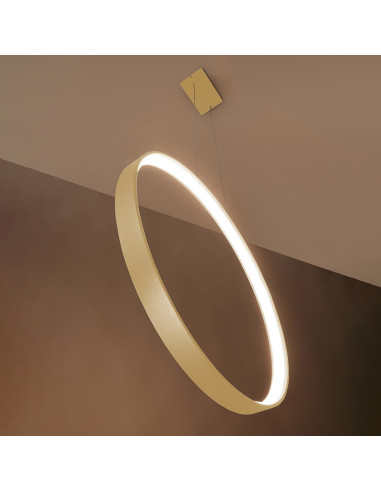 Lampa wisząca RIO 55 złota LED 3000K