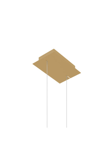 Lampa wisząca RIO 55 złota LED 3000K