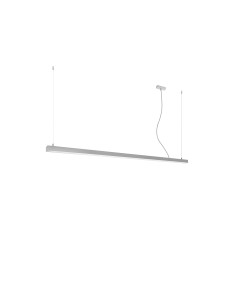 Lampa wisząca PINNE 200 szara 3000K