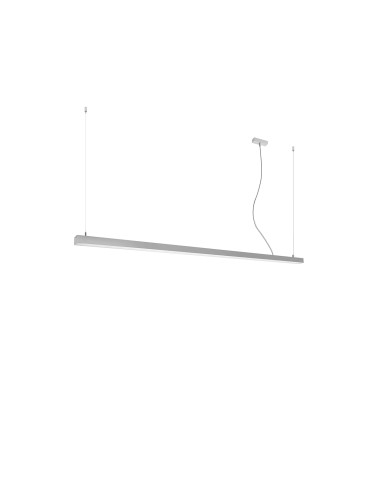 Lampa wisząca PINNE 200 szara 3000K