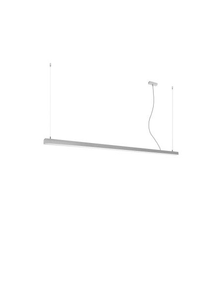 Lampa wisząca PINNE 200 szara 3000K
