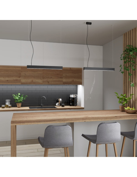 Lampa wisząca PINNE 200 biała 4000K