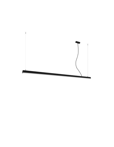 Lampa wisząca PINNE 200 czarna 4000K