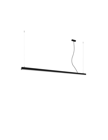 Lampa wisząca PINNE 200 czarna 4000K