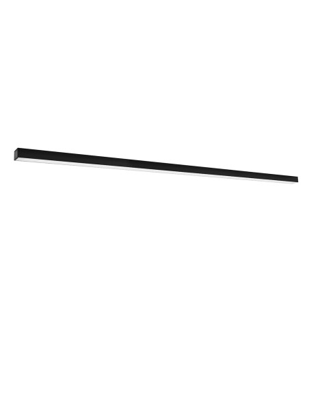 Plafon PINNE 200 czarny 3000K