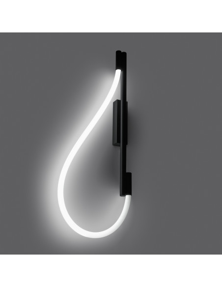 Kinkiet GALAKSE czarny LED 2700-6500K