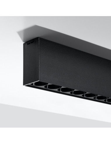 Plafon SOREN czarny LED 4000K