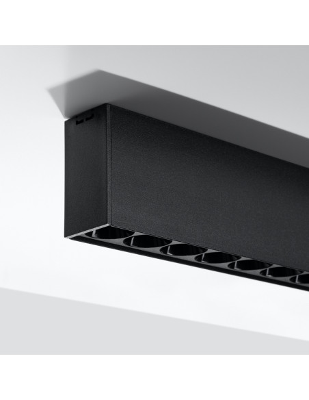 Plafon SOREN czarny LED 4000K
